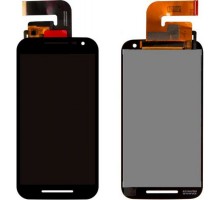 Дисплей Motorola XT1540 Moto G3 (3rd Gen)/XT1541/XT1544/XT1548/XT1550 + тачскрин (сенсор), черный, оригинал
