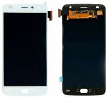 Дисплей Motorola XT1710 Moto Z2 Play + тачскрин (сенсор), белый, Amoled, оригинал