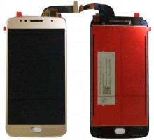 Дисплей Motorola XT1794 Moto G5s/XT1799 + тачскрин (сенсор), золотистый