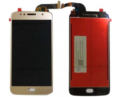 Дисплей Motorola XT1794 Moto G5s/XT1799 + тачскрин (сенсор), золотистый