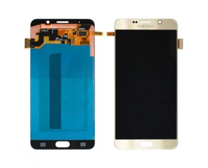 Lcd Samsung N920C Galaxy Note 5 / N920F / N9200 + touch-screen, gold, Gold Platinum, OLED, copy good quality