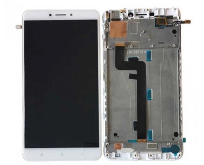 Display Xiaomi Mi Max 2 + touch-screen (sensor), white, in frame