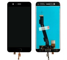 Дисплей Xiaomi Mi Note 3 + тачскрин (сенсор), черный, со шлейфом сканера отпечатка пальца (Touch ID)