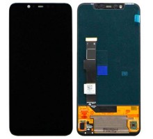 Дисплей Xiaomi Mi8 + тачскрин (сенсор), черный, Amoled, оригинал