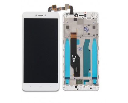 Дисплей Xiaomi Redmi Note 4X + тачскрин (сенсор), белый, в рамке