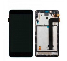 Модуль для Xiaomi Redmi Note 2 (Дисплей + тачскрин) черный с передней панелью