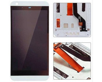 Display for HTC 626G Desire Dual Sim + touchscreen. black, with the front panel white