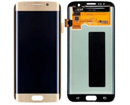 Display for Samsung G935F Galaxy S7 EDGE + touchscreen, golden, original (China)