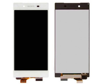 Дисплей для Sony E6603 Xperia Z5/ E6653/ E6683 + touchscreen, белый, оригинал (Китай)