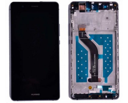 Дисплей Huawei P9 Lite/G9 Lite + тачскрин (сенсор), черный, в рамке