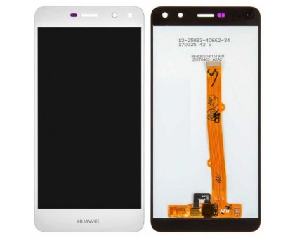 Дисплей Huawei Y5 2017/Y5 III 2017/Y6 2017 + тачскрин (сенсор), белый, #15-32302-61579