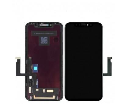 Lcd iPhone XR + touch-screen, black, high quality copy