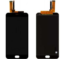 Дисплей Meizu M2 /M2 mini M578 + тачскрин (сенсор), черный, маленькая микросхема, 5 x 5 mm
