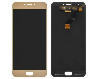 Display Meizu M3x M682 + touchscreen (sensor), golden