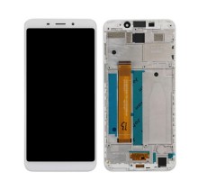 Дисплей Meizu M6s M712 + тачскрин (сенсор), белый, в рамке
