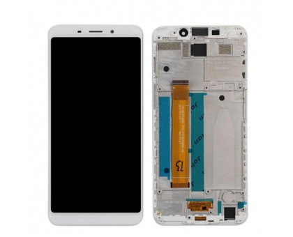 Lcd Meizu M6s M712 + touchscreen (sensor), white, in frame