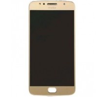 Дисплей Motorola XT1794 Moto G5s/XT1799 + тачскрин (сенсор), золотистый, в рамке