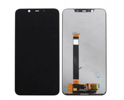 Дисплей Nokia 7.1 Plus/8.1/X7 2018 + тачскрин (сенсор), черный, оригинал