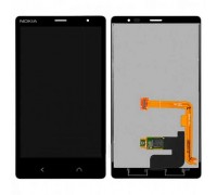 Дисплей Nokia X2 Dual Sim + тачскрин (сенсор), черный, оригинал