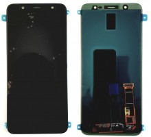 Дисплей Samsung J810F Galaxy J8 2018/J800F/Galaxy On8 2018 + тачскрин (сенсор), черный, OLED, копия хорошего качества