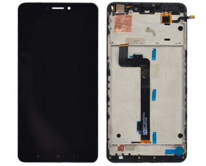 Дисплей Xiaomi Mi Max 2 + тачскрин (сенсор), черный, в рамке