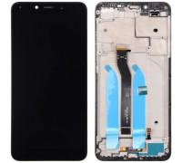 Lcd Xiaomi Redmi 6 / Redmi 6A + touch-screen (sensor), black, in frame, no proximity sensor and light
