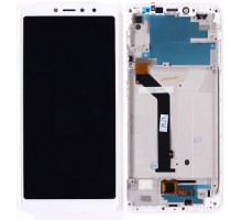 Дисплей Xiaomi Redmi S2/Y2 + тачскрин (сенсор), белый, в рамке