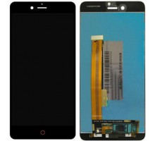 Дисплей ZTE Z11 mini S Nubia + тачскрин (сенсор), черный