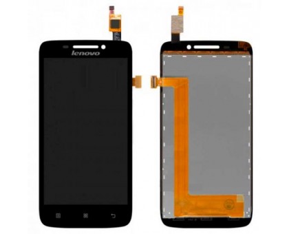 Модуль для Lenovo S650/ S658 (Дисплей + тачскрин), чёрный