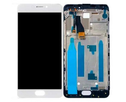 Module for Meizu M5 Note (M621) + (+ touchscreen display) on the front panel, white