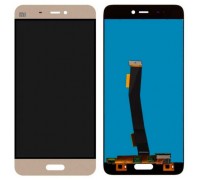 Модуль для Xiaomi Mi5, Mi5 Pro (Дисплей + тачскрин), золотистый оригинал PRC
