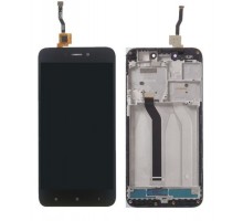 Модульный дисплей для Xiaomi Redmi 5A | Экран + тачскрин черный с передней панелью