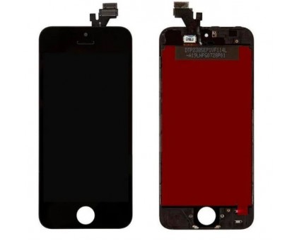 Дисплей iPhone 5 + тачскрин (сенсор), черный, копия , ShenChao