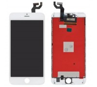 Дисплей iPhone 6S + тачскрин (сенсор), белый, копия , Longteng (LT)