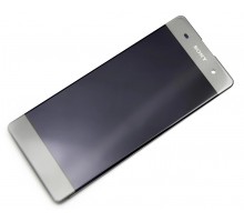 Модуль для Sony F3111 Xperia XA F3112 F3113 F3115 F3116 (Дисплей + тачскрин) с передней панелью серый