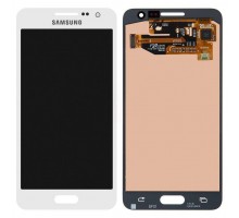 A300F Дисплей для Samsung Galaxy A3 / A300FU / A300H (2015) + сенсорний екран, білий, ОРИГІНАЛ (Китай)