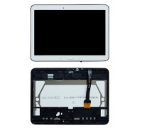 Дисплей для Samsung T530 Galaxy Tab 4 10.1/ T531/ T535 + touchscreen, чёрный, с передней панелью, оригинал (Китай)