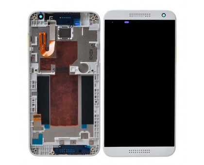 620 Дисплей для HTC / Desire 620G Dual SIM + сенсорний екран, Сірий, з передньою панеллю білого кольору