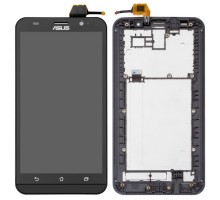 Дисплей Asus ZenFone 2 (ZE551ML) + тачскрин (сенсор), черный, в рамке, AUO FHD