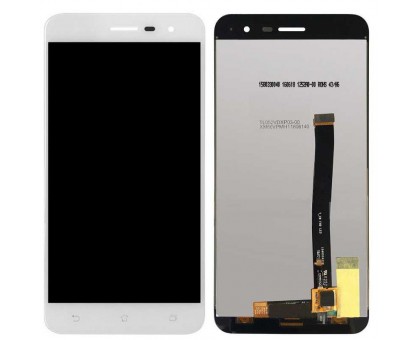Lcd Asus ZenFone 3 (ZE520KL) + touchscreen (sensor), white, with a gold frame