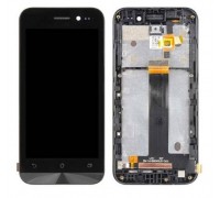 Дисплей Asus ZenFone Go (ZB452KG) + тачскрин (сенсор), черный, в рамке