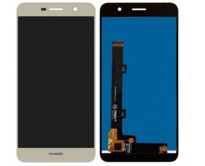 Дисплей (экран) для телефона Huawei Y6 Pro TIT-U02, Y6 Pro TIT-AL00, Enjoy 5, Honor Play 5X + тачскрин (сенсор), золотистый, оригинал
