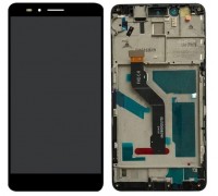 Дисплей Honor 5X KIW-L21/Honor X5/GR5 + тачскрин (сенсор), черный, в рамке