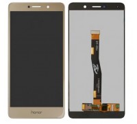 Дисплей Honor 6X BLN-L21, Huawei Mate 9 Lite/GR5 2017 + тачскрин (сенсор), золотистый