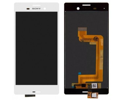 LCD Sony E2303 Xperia M4 Aqua / E2306 / E2312 / E2333 / E2353 / E2363 + touch-screen (sensor), white, original