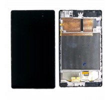 Дисплей Asus ME572CL MeMO Pad 7 + тачскрин (сенсор), черный, в рамке