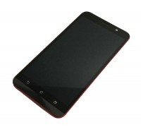 Display Asus ZenFone 2 (ZE551ML) + touchscreen (sensor), black, with a red frame