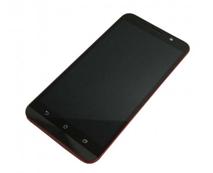 Display Asus ZenFone 2 (ZE551ML) + touchscreen (sensor), black, with a red frame