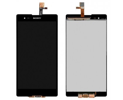 Дисплей для Sony D5303 Xperia T2 Ultra / D5322 + touchscreen, чорний, оригінал (Китай)