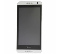 Дисплей HTC 620G Desire Dual Sim + тачскрін (сенсор), білий, в рамці сірого кольору
